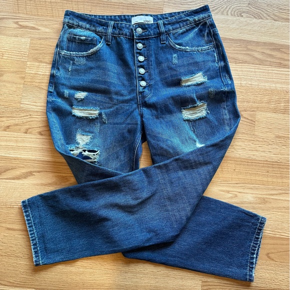 Vervet Danielle boyfriend jeans - Picture 2 of 8